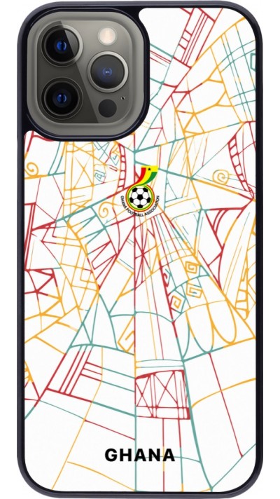 Coque iPhone 12 Pro Max - Maillot de football Ghana 2026 personnalisable