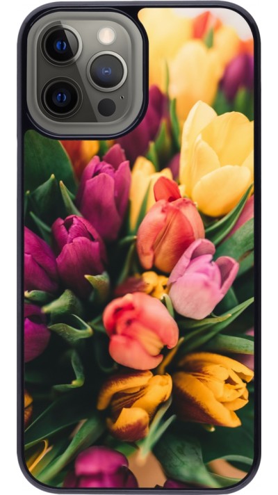 Coque iPhone 12 Pro Max - Bouquet of tulips Spring 2026