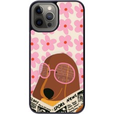 iPhone 12 Pro Max Case Hülle - Dog with newspaper Spring 2026