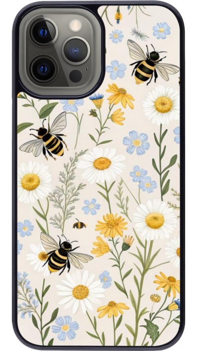 Coque iPhone 12 Pro Max - Pattern bees Spring 2026