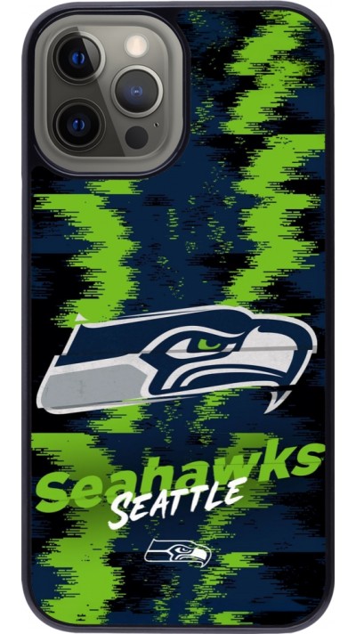 Coque iPhone 12 Pro Max - Super Bowl 26 Seattle 2