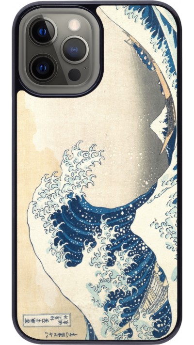 iPhone 12 Pro Max Case Hülle - Kunstbild - Die große Welle vor Kanagawa - Hokusai