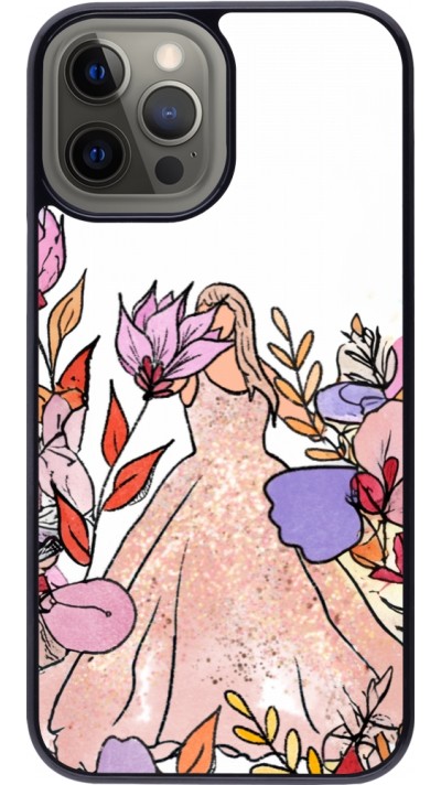 Coque iPhone 12 Pro Max - Taylor Swift Sketch - White