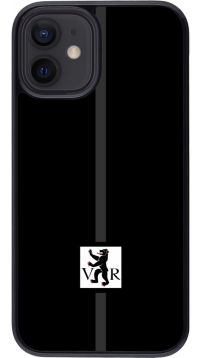 Coque iPhone 12 mini - Canton AR noir