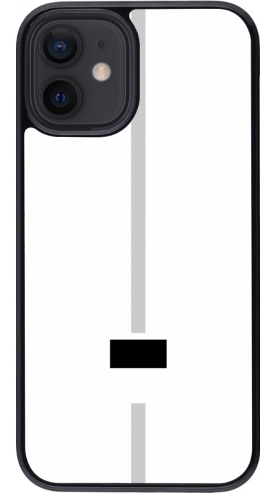 Coque iPhone 12 mini - Canton FR blanc