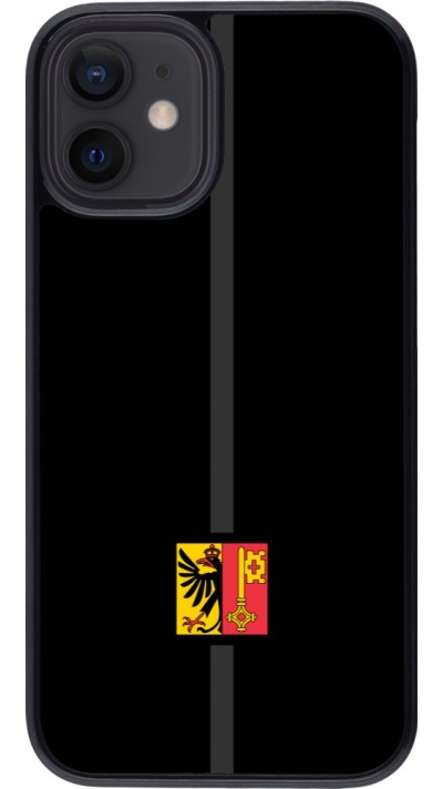 Coque iPhone 12 mini - Canton GE noir