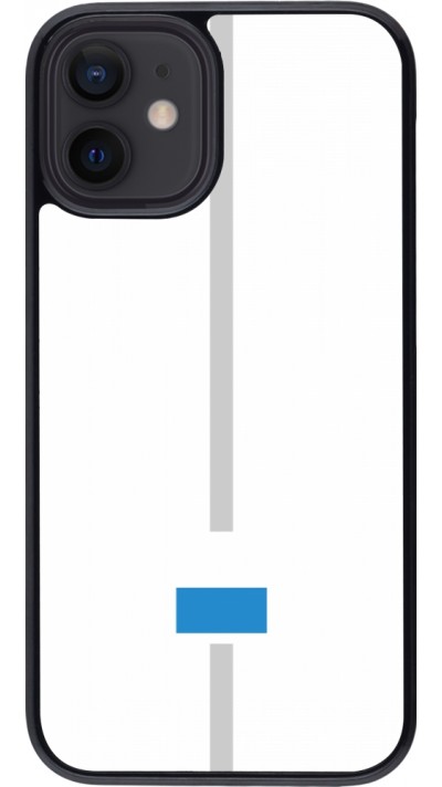 Coque iPhone 12 mini - Canton LU blanc