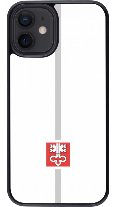 Coque iPhone 12 mini - Canton NW blanc