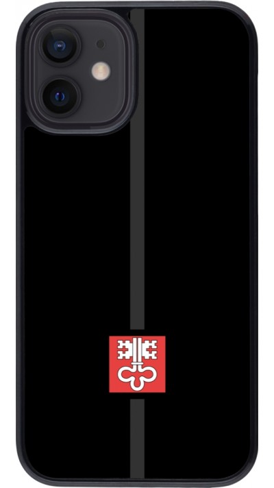 Coque iPhone 12 mini - Canton NW noir