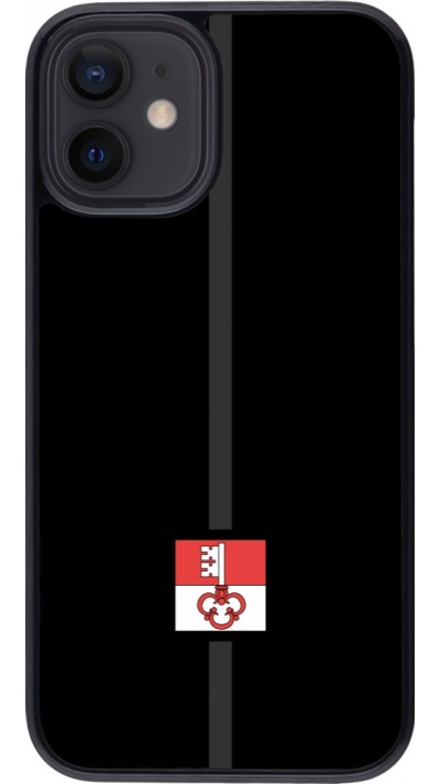 Coque iPhone 12 mini - Canton OW noir