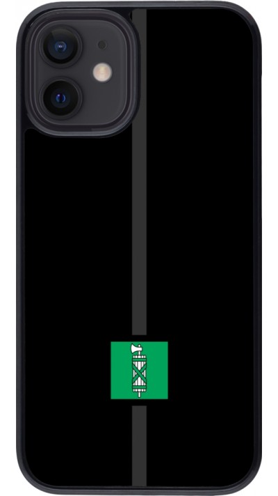 Coque iPhone 12 mini - Canton SG noir