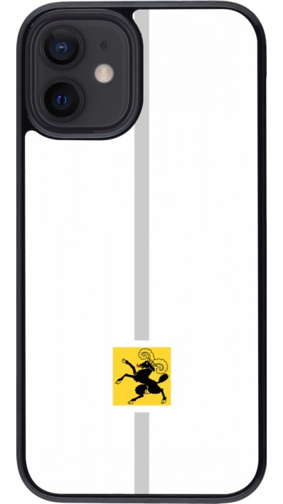 Coque iPhone 12 mini - Canton SH blanc