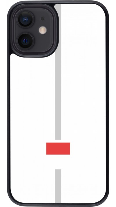 Coque iPhone 12 mini - Canton SO blanc