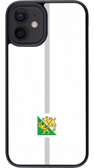 Coque iPhone 12 mini - Canton TG blanc