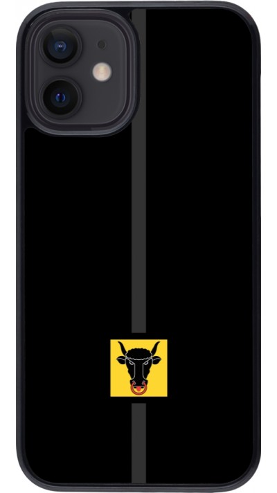 Coque iPhone 12 mini - Canton UR noir