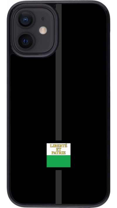 Coque iPhone 12 mini - Canton VD noir