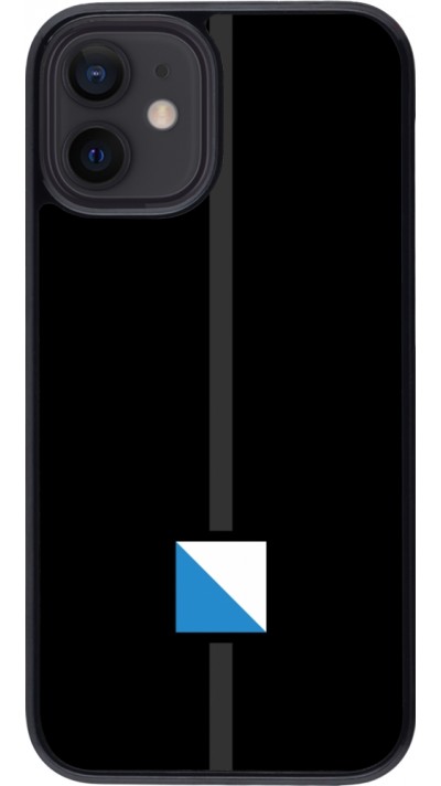 Coque iPhone 12 mini - Canton ZH noir