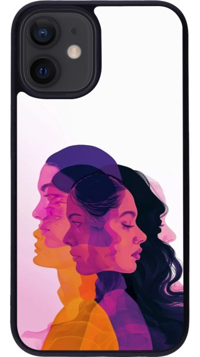 iPhone 12 mini Case Hülle - Silikon schwarz Womens day 2026 10