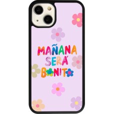 iPhone 13 Case Hülle - Silikon schwarz Karol G Manana sera bonito