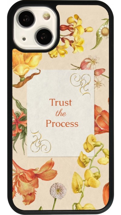 iPhone 13 Case Hülle - Silikon schwarz Trust the process Spring 2026