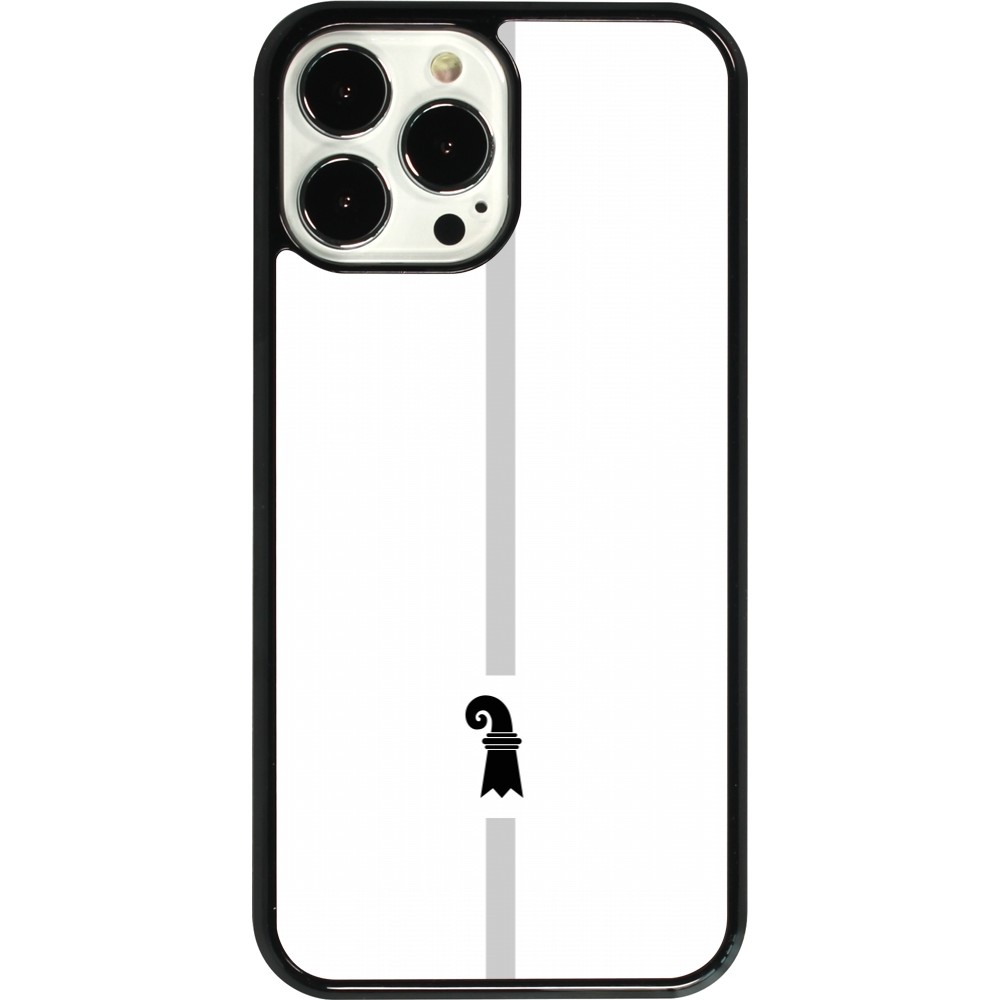 Coque iPhone 13 Pro Max - Canton BS blanc