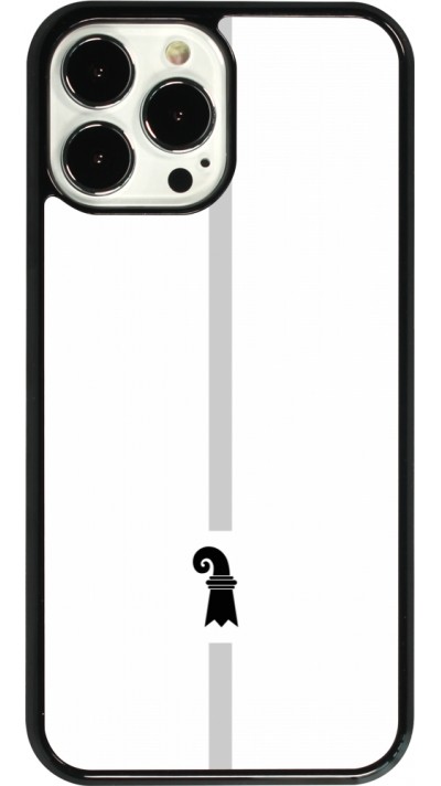 Coque iPhone 13 Pro Max - Canton BS blanc