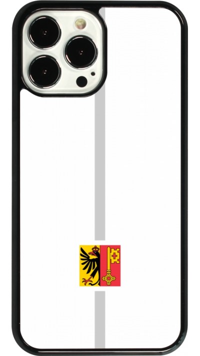 Coque iPhone 13 Pro Max - Canton GE blanc