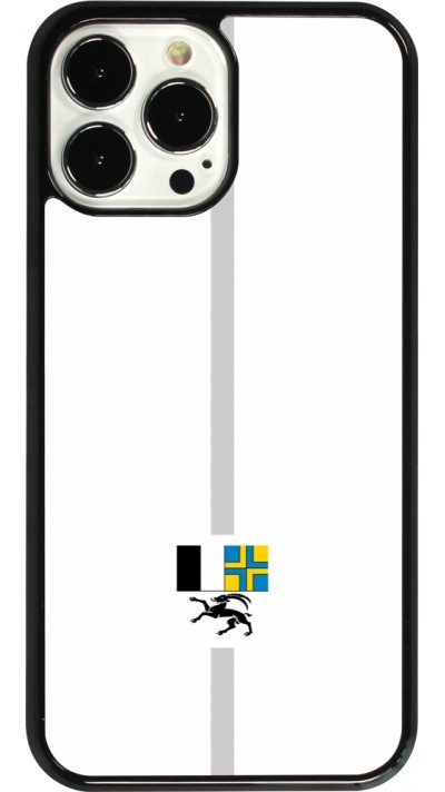 Coque iPhone 13 Pro Max - Canton GR blanc