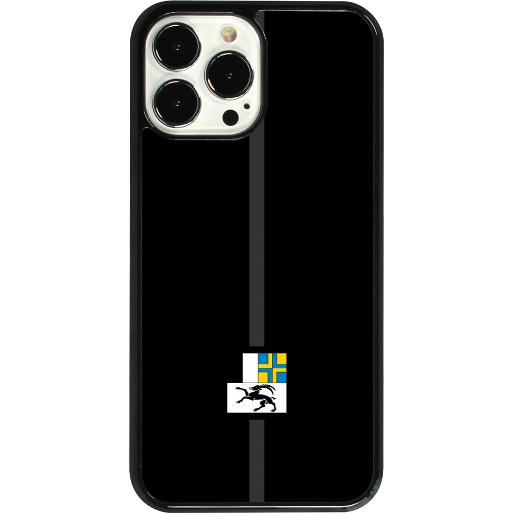 Coque iPhone 13 Pro Max - Canton GR noir