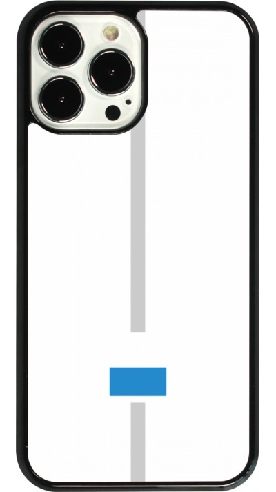Coque iPhone 13 Pro Max - Canton LU blanc