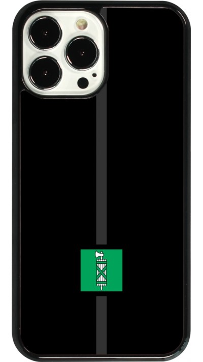 Coque iPhone 13 Pro Max - Canton SG noir