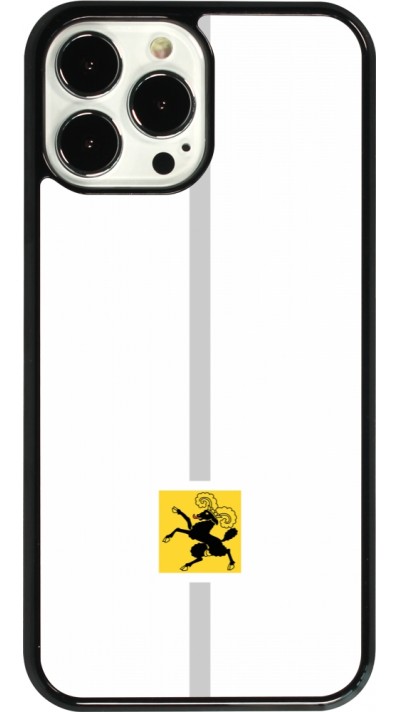 Coque iPhone 13 Pro Max - Canton SH blanc