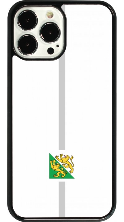 Coque iPhone 13 Pro Max - Canton TG blanc