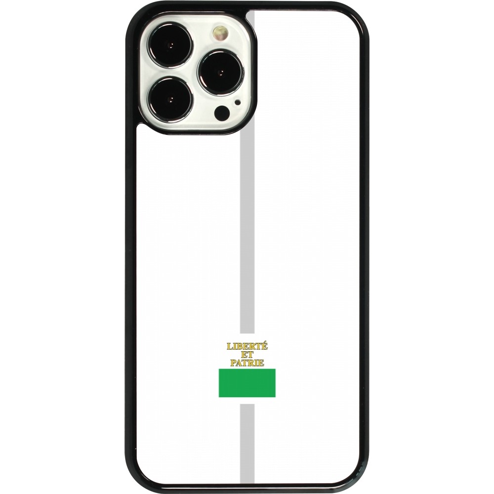 Coque iPhone 13 Pro Max - Canton VD blanc