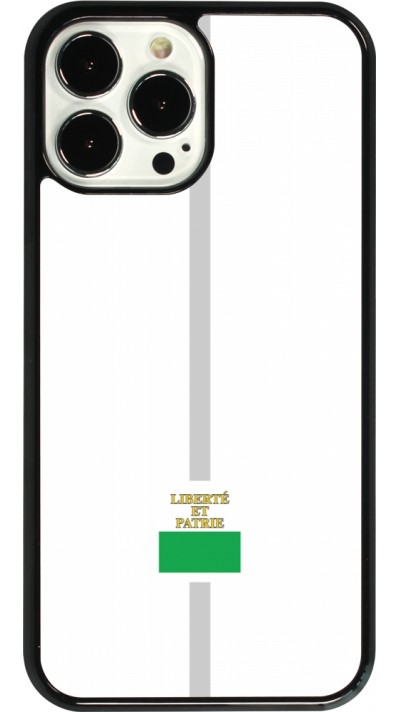 Coque iPhone 13 Pro Max - Canton VD blanc