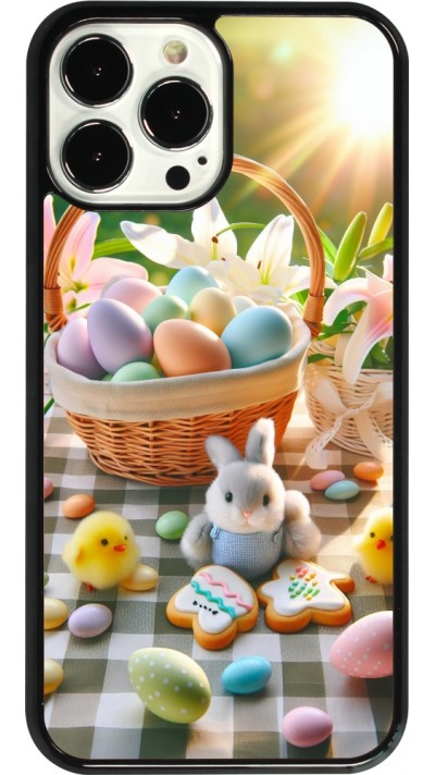 Coque iPhone 13 Pro Max - Easter 2025 Panier Pâques