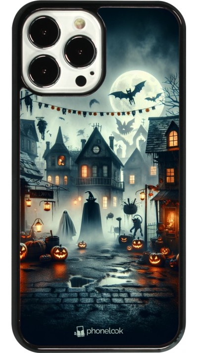 iPhone 13 Pro Max Case Hülle - Halloween Spukstadt iPhone 13 Pro Max Case Hülle - Halloween Spukstadt