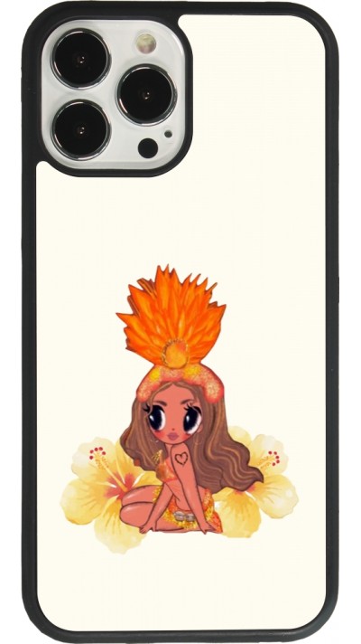 Coque iPhone 13 Pro Max - Silicone rigide noir Karol G Tropicoqueta