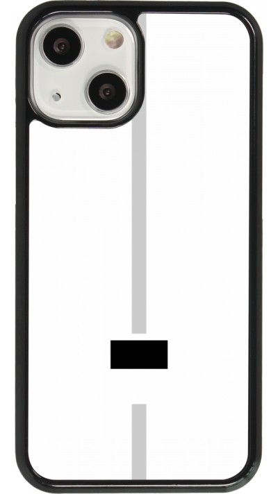 Coque iPhone 13 mini - Canton FR blanc