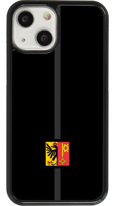 Coque iPhone 13 mini - Canton GE noir