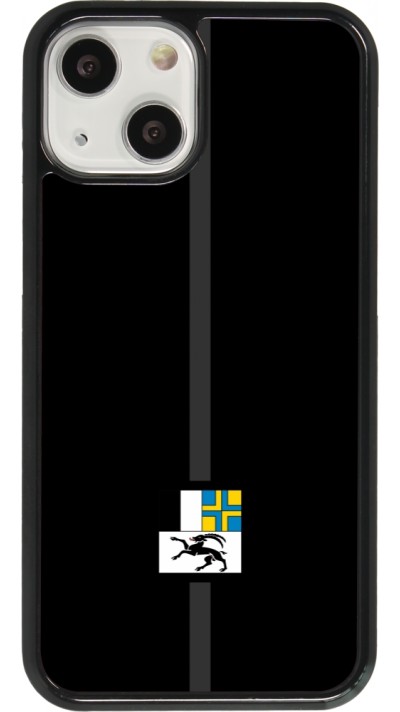 Coque iPhone 13 mini - Canton GR noir