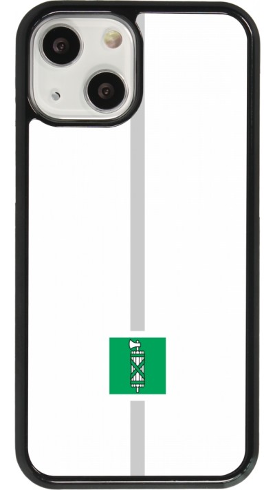 Coque iPhone 13 mini - Canton SG blanc