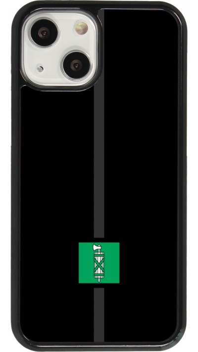 Coque iPhone 13 mini - Canton SG noir