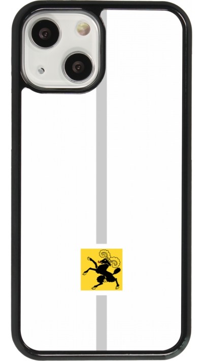 Coque iPhone 13 mini - Canton SH blanc
