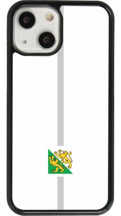 Coque iPhone 13 mini - Canton TG blanc