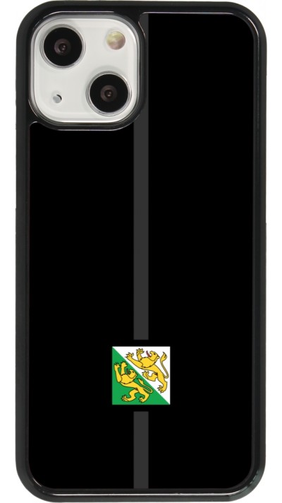 Coque iPhone 13 mini - Canton TG noir