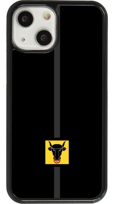 Coque iPhone 13 mini - Canton UR noir