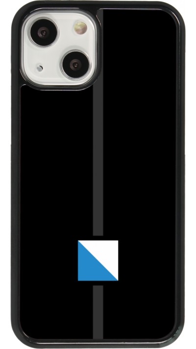 Coque iPhone 13 mini - Canton ZH noir