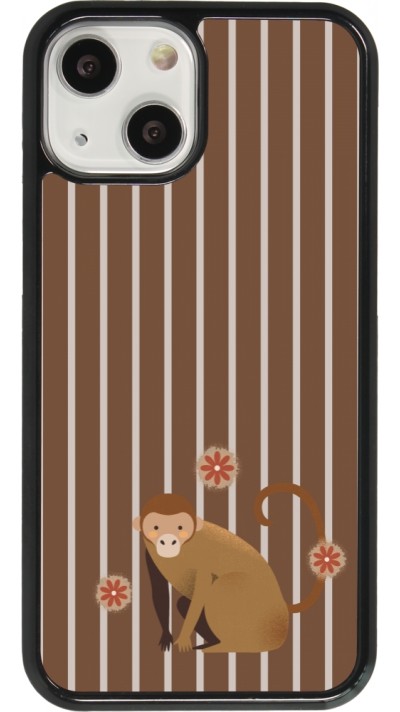 iPhone 13 mini Case Hülle - Monkey with stripes iPhone 13 mini Case Hülle - Monkey with stripes