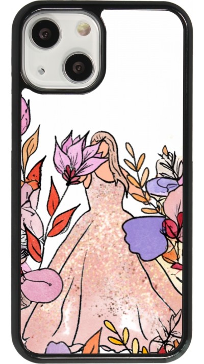 Coque iPhone 13 mini - Taylor Swift Sketch - White